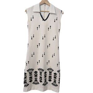 Alfred Shaheen Hawaiian Dress Vintage Sheath Shift Tiki Tropical 1960’s